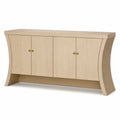 Credenza in Legno con 4 Ante Dimensioni 160x85x40 cm Rovere