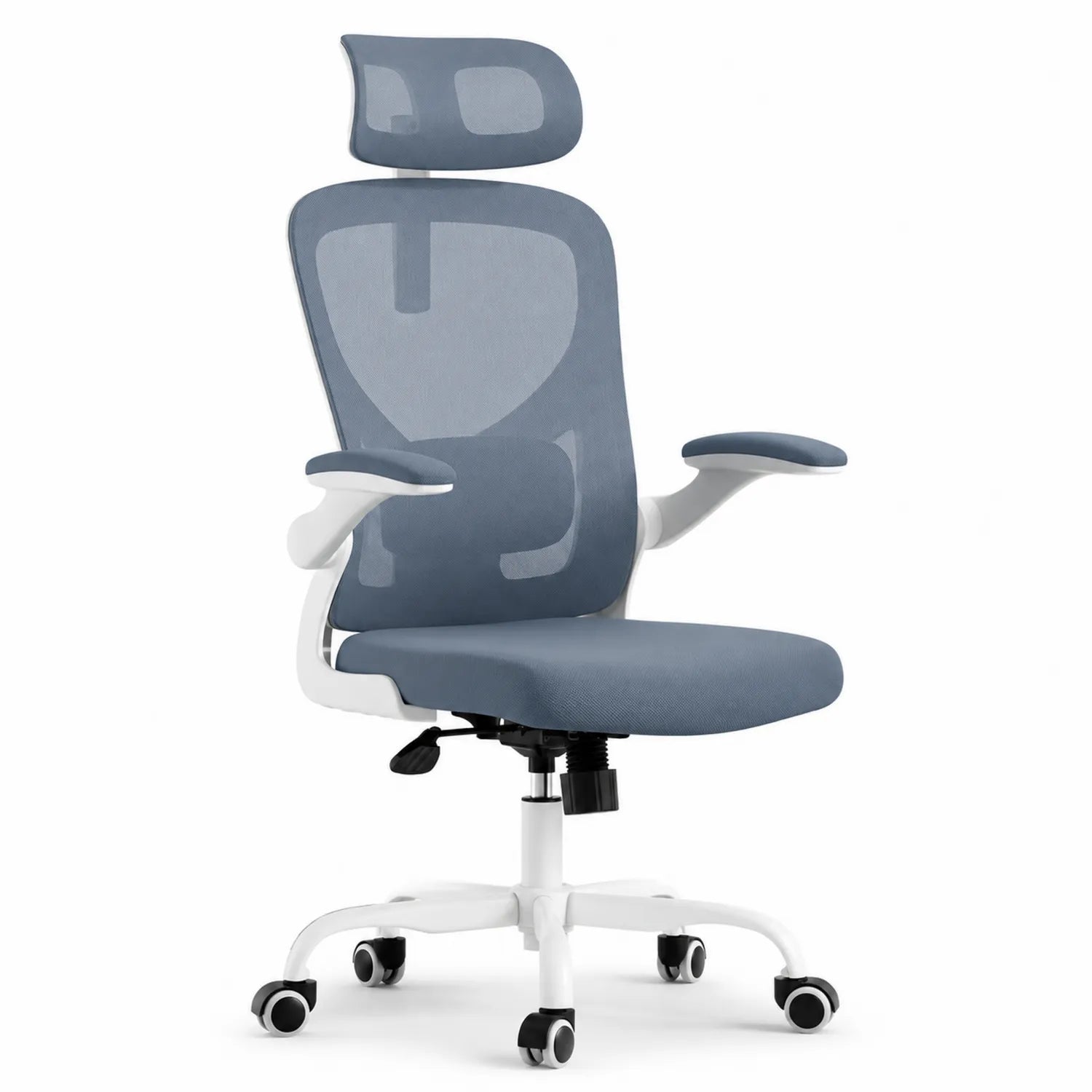 Sedia ergonomica da ufficio con schienale a rete Grigio