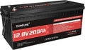 Batteria LiFePO4 12V 200Ah con BMS Integrato, 6000+ Cicli, Ideale per Camper e Sistemi Solari