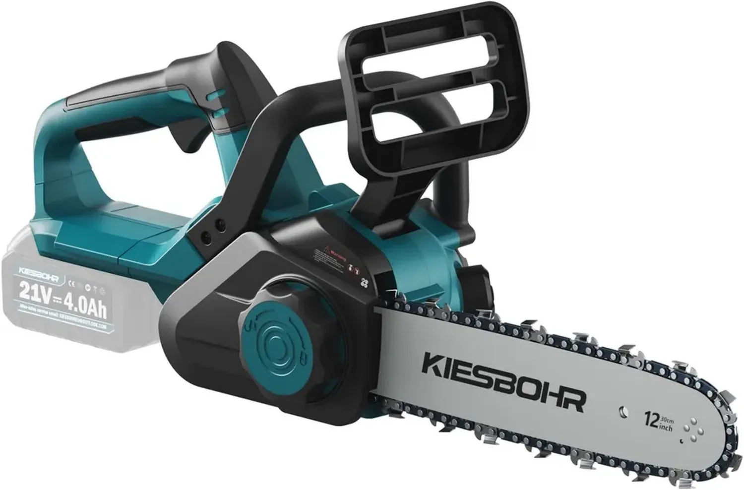 Motosega a Batteria 30 cm per Batteria Makita 18V, Elettrica Senza Spazzole con Oliatore e Tensione Catena