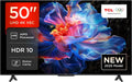 TCL TV 50'' 4K UHD Smart LED senza Bordo, HDR con Dolby Audio