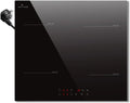Piano a Induzione 4 Zone, 3500W, 59cm, Sicurezza Bambini, Plug & Play