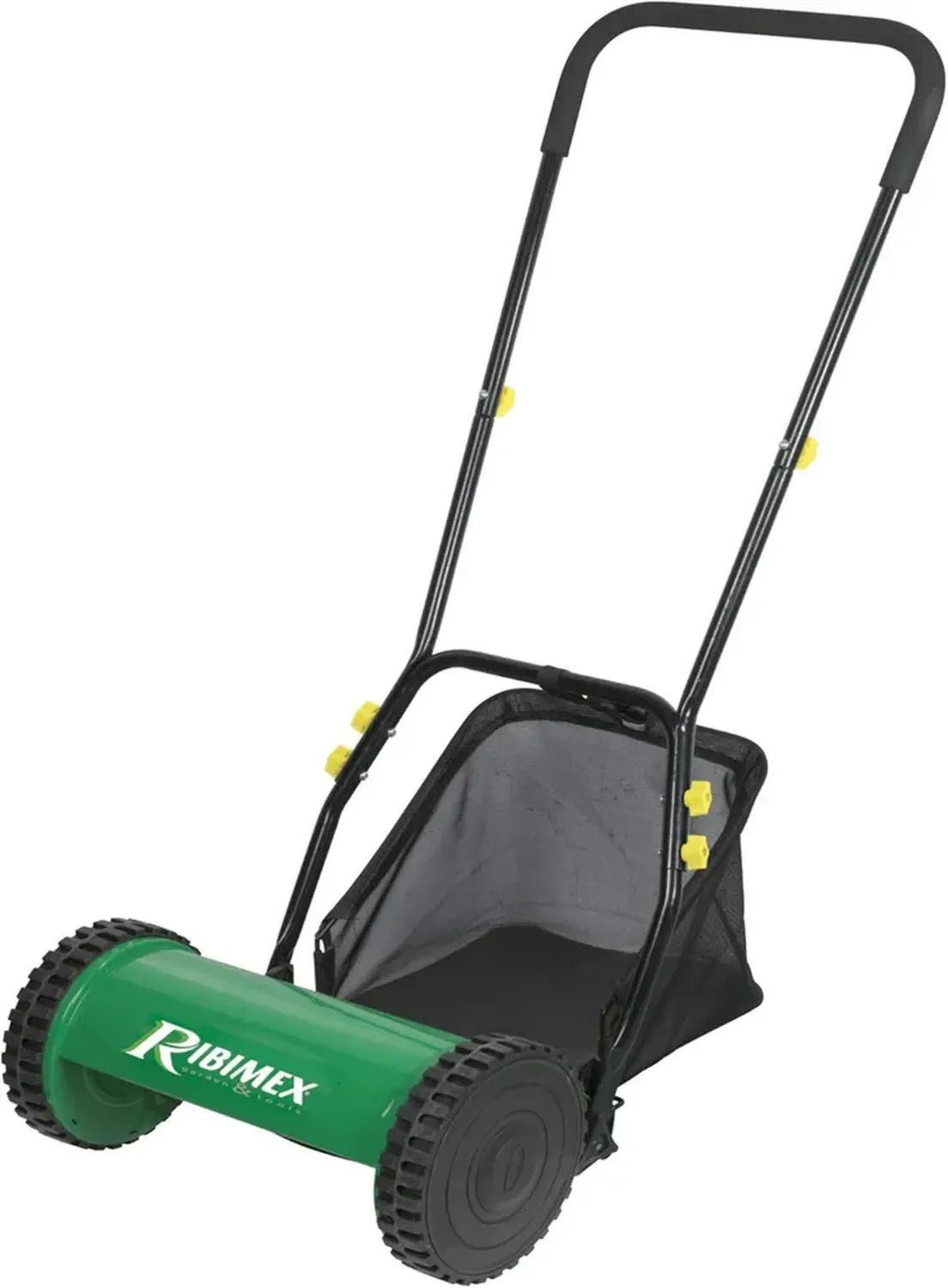 Tosaerba Manuale Ribimex PRTM300 con Lame Elicoidali, Modello Verde