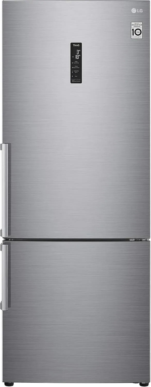 LG Frigorifero Combinato 462L No Frost con Wi-Fi e Smart Diagnosis