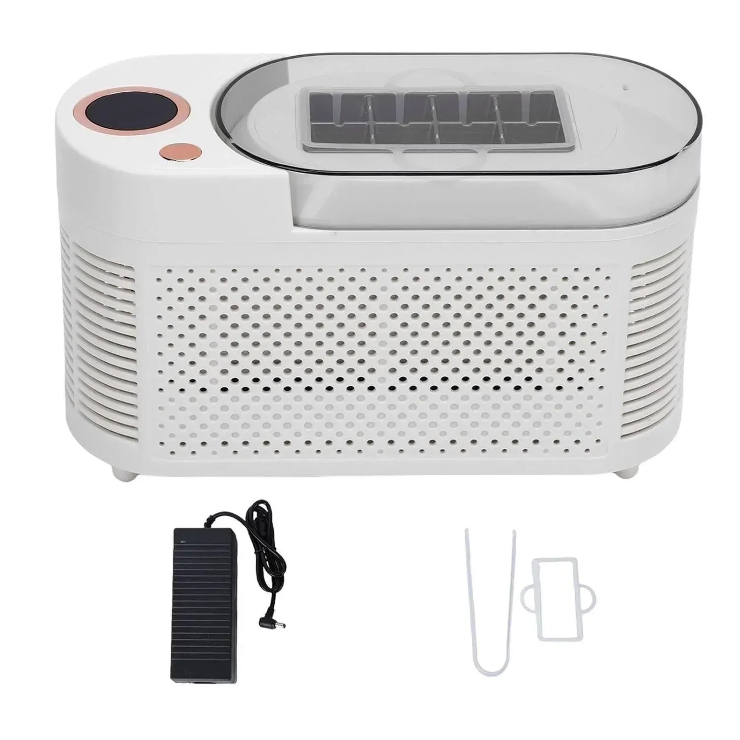 Macchina del Ghiaccio Compatta 120W per Casa e Campeggio, Pronta in 10 Minuti