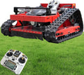 Robot tagliaerba a benzina 7,5 HP con telecomando, taglio rapido 55 cm, adatto per pendenze fino a 45°, altezza regolabile 10-180 mm