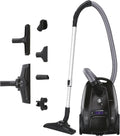 Hoover Aspirapolvere con Sacco Telios - Compatto e Silenzioso, 3,5L, Filo Lungo, Spazzola Parquet, Filtro EPA12
