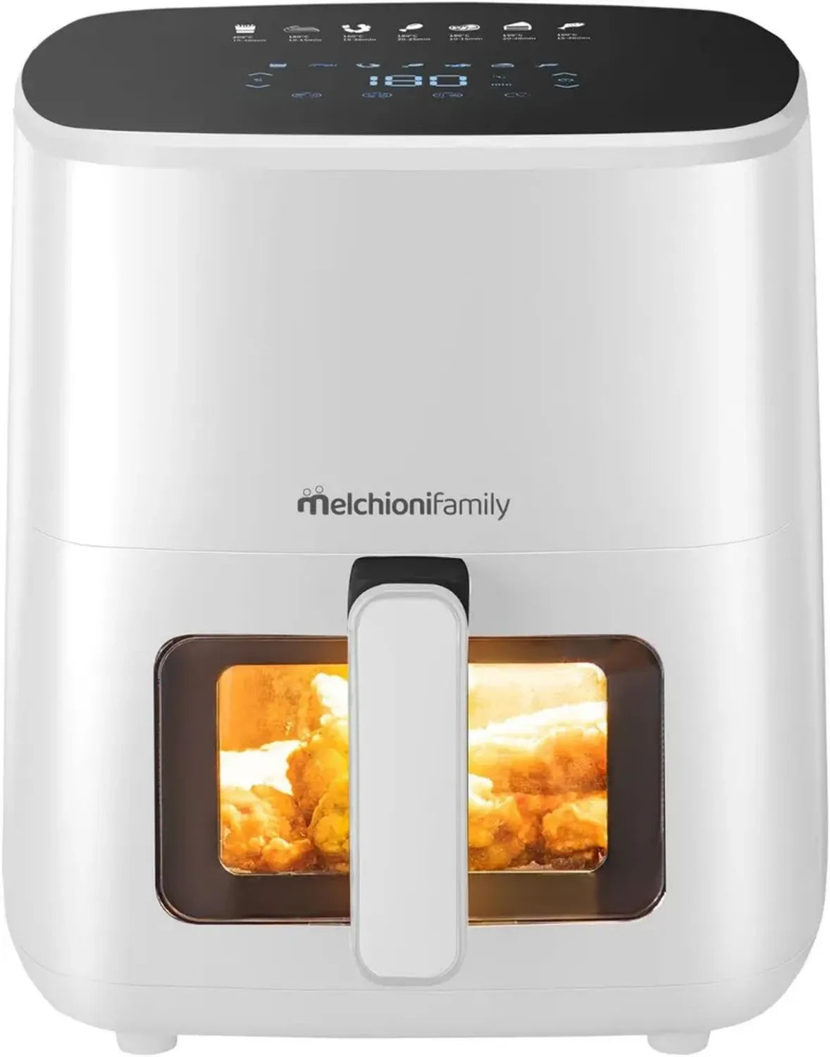 Friggitrice ad Aria 5L Melchioni con Display Touch e 7 Programmi