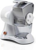 Ariete 448 Grattugia Elettrica Professionale con Contenitore Estraibile, 130W, Bianco/Argento