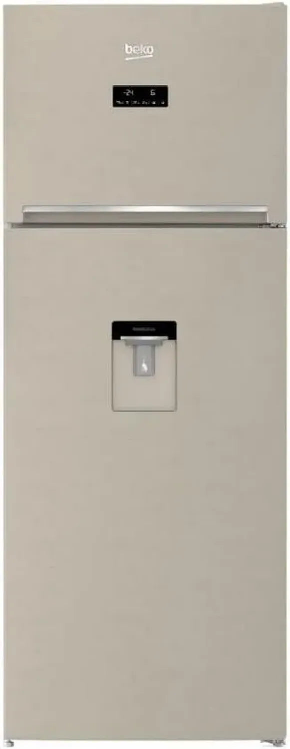 Beko Frigorifero Doppia Porta No Frost 185 cm Beige Classe F