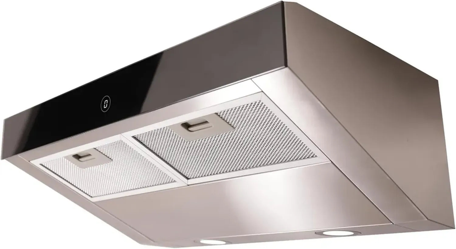 Cappa Aspirante da Incasso 60 cm in Acciaio Inox con Ricircolo