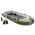 Intex Seahawk 66334NP - Set di 4 barche gonfiabili con accessori, 351 x 145 x 48 cm