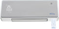 Riscaldatore a parete in ceramica Hoti M80 con telecomando, ideale per bagni 10-20 m², design moderno