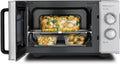 Forno Microonde 2 in 1 CASO MG 25 con Grill, 1000W, 25L, Argento