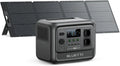 BLUETTI Elite 100 V2 Generatore Solare Portatile 1024Wh, Pannello 200W, 2 Prese AC 1800W, Compatto per Campeggio ed Emergenze