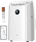 Climatizzatore Portatile DREO 10.000 BTU con Controllo Vocale e App, Silenzioso, Ventilatore e Deumidificatore Integrati, Timer 24 Ore, Ideale per Camera da Letto
