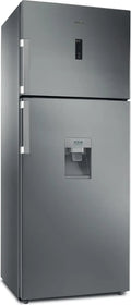 Frigorifero Doppia Porta Whirlpool 419L, No Frost, Classe E, Acciaio Inox
