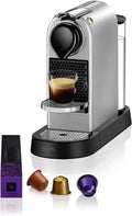 Krups YY4118FD - Macchina per caffè a cialde Nespresso Citiz, Argento
