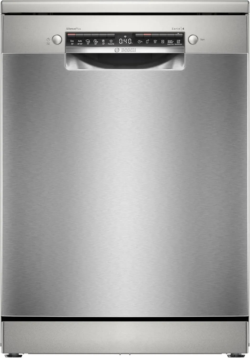Lavastoviglie Bosch Serie 4, Installazione Libera, Home Connect, Diagnostica Remota, Acciaio Inox, 60cm