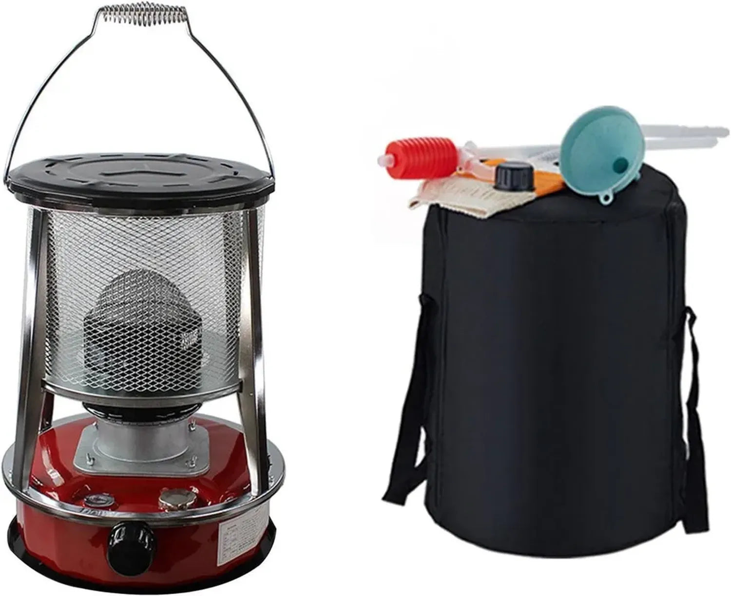 Stufa a cherosene portatile 4,6/6L per campeggio e escursionismo con borsa