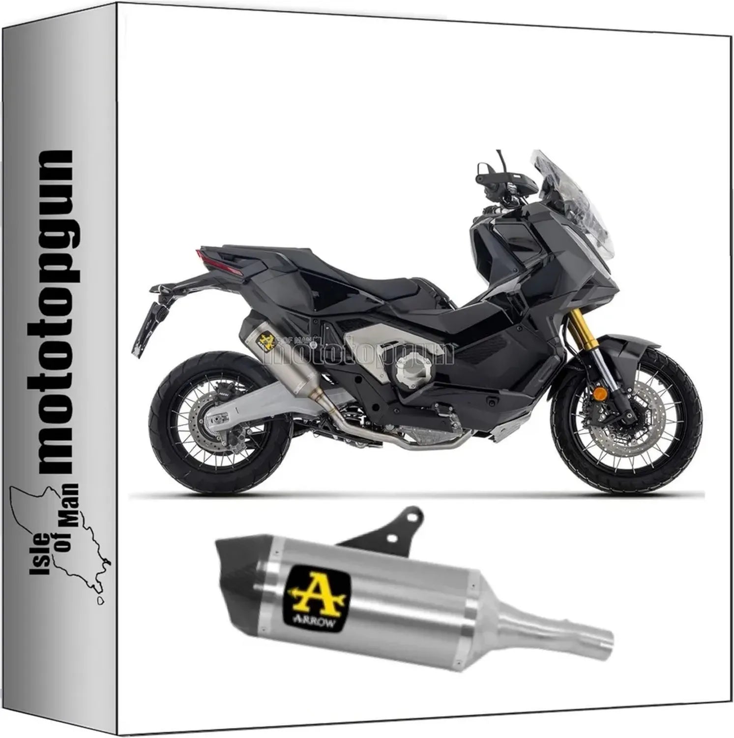 Scarico Omologato Race-Tech in Alluminio per Honda X-ADV 750 2025