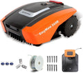 Robot Rasaerba YARD FORCE EasyMow 260B, Fino a 260 mq, Controllo Bluetooth e App, Pendenze fino a 30%, Batteria al Litio 20V/2.0Ah