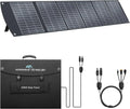 Pannello Solare Portatile 400W Pieghevole Leggero con Supporti, Compatibile con Generatori Solari e Camper, Uscita Multipla 40V MC4
