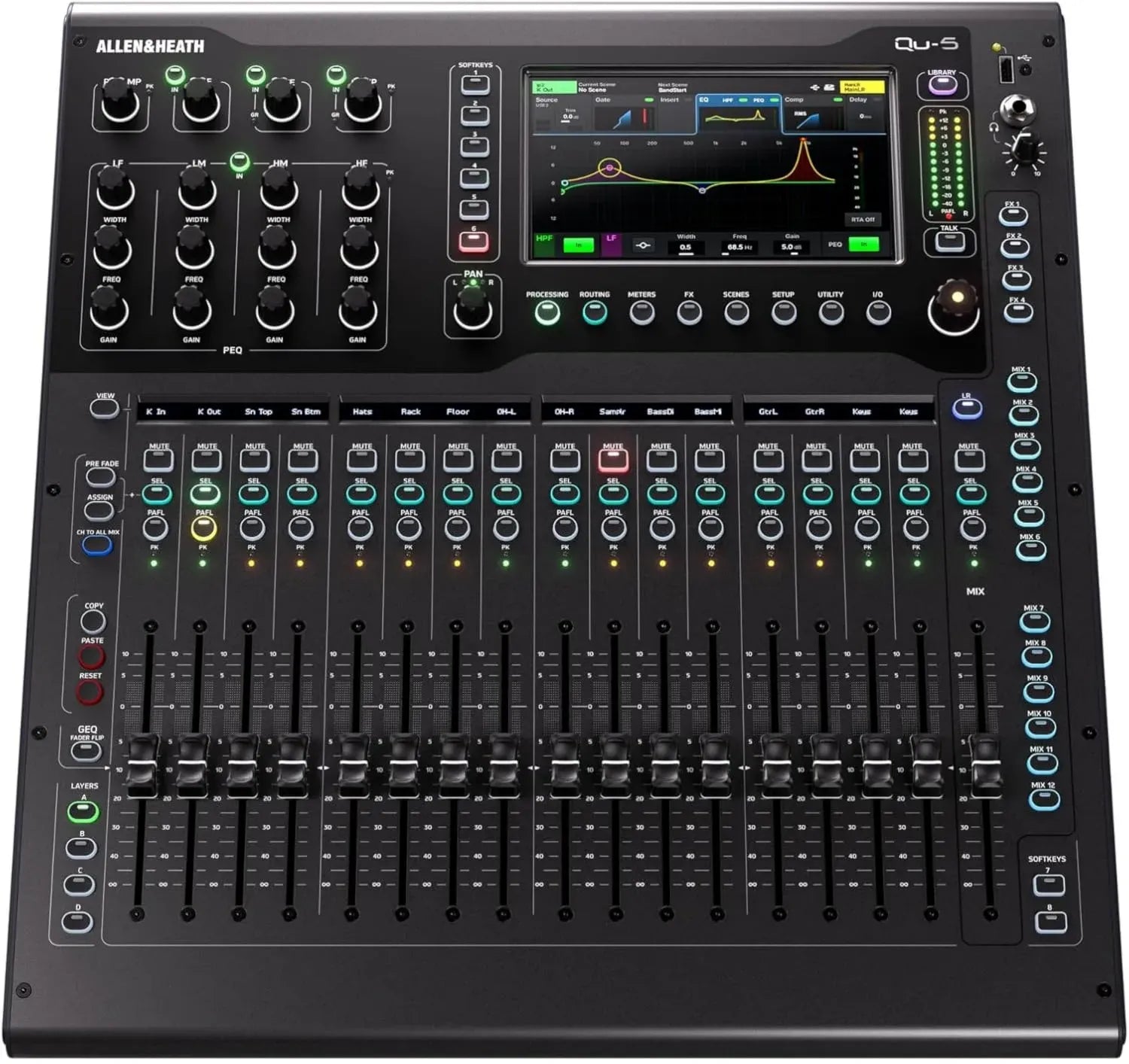 Allen & Heath Qu-5 Console Digitale di Missaggio