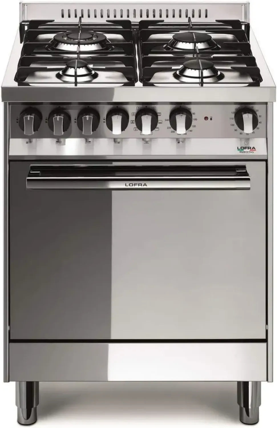 Lofra M66MF/C Fornello a Gas in Acciaio Inox