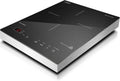 Piastra Induzione CASO S-Line 2100, Controllo Smart 60-240°C, Timer 180 Min, Compatibile Pentole Fino a 24 cm, 2100W, Vetroceramica in Acciaio