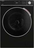 Sharp ES-NFH814CBDA-DE Lavatrice 8 kg 1400 rpm Inverter Nero