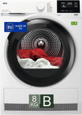 AEG Asciugatrice 8kg Pompa di Calore Classe B, Tecnologia AbsoluteCare, 10 Programmi, Sensori Umidità