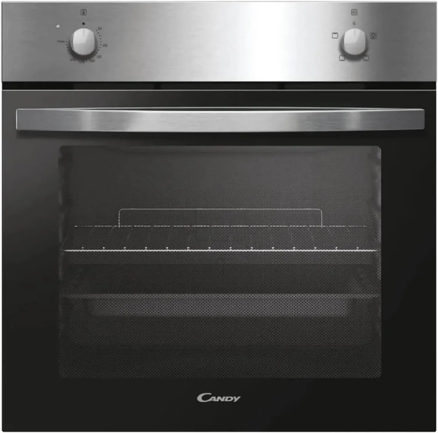 Forno Elettrico da Incasso Candy Idea X100, 70L, Porta in Vetro, Inox, Classe A, Dimensioni 59.5x56.8x59.5 cm