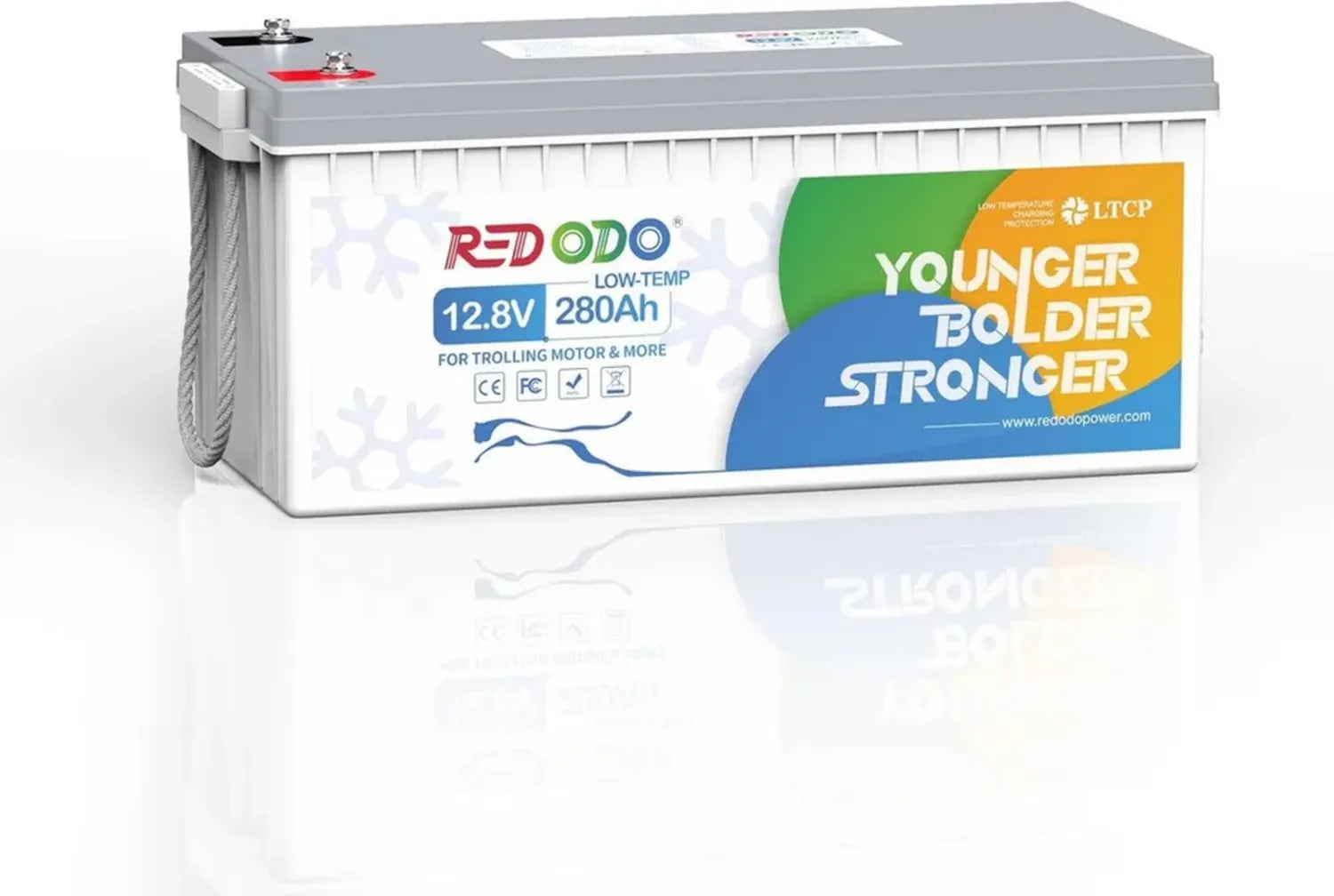 Batteria LiFePO4 12V 280Ah con BMS, Cicli Profondi e Lunga Durata per Camper e Solare