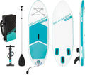 Intex AquaQuest - SUP gonfiabile con pagaia regolabile, pompa ad alta pressione e tre pinne