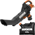 Worx Aspiratore e Soffiatore 3 in 1 da 3000W, Modello WG505E