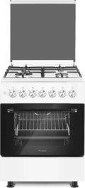 Cucina a Gas 60x60 Larel con Forno Ventilato e Griglie in Ghisa