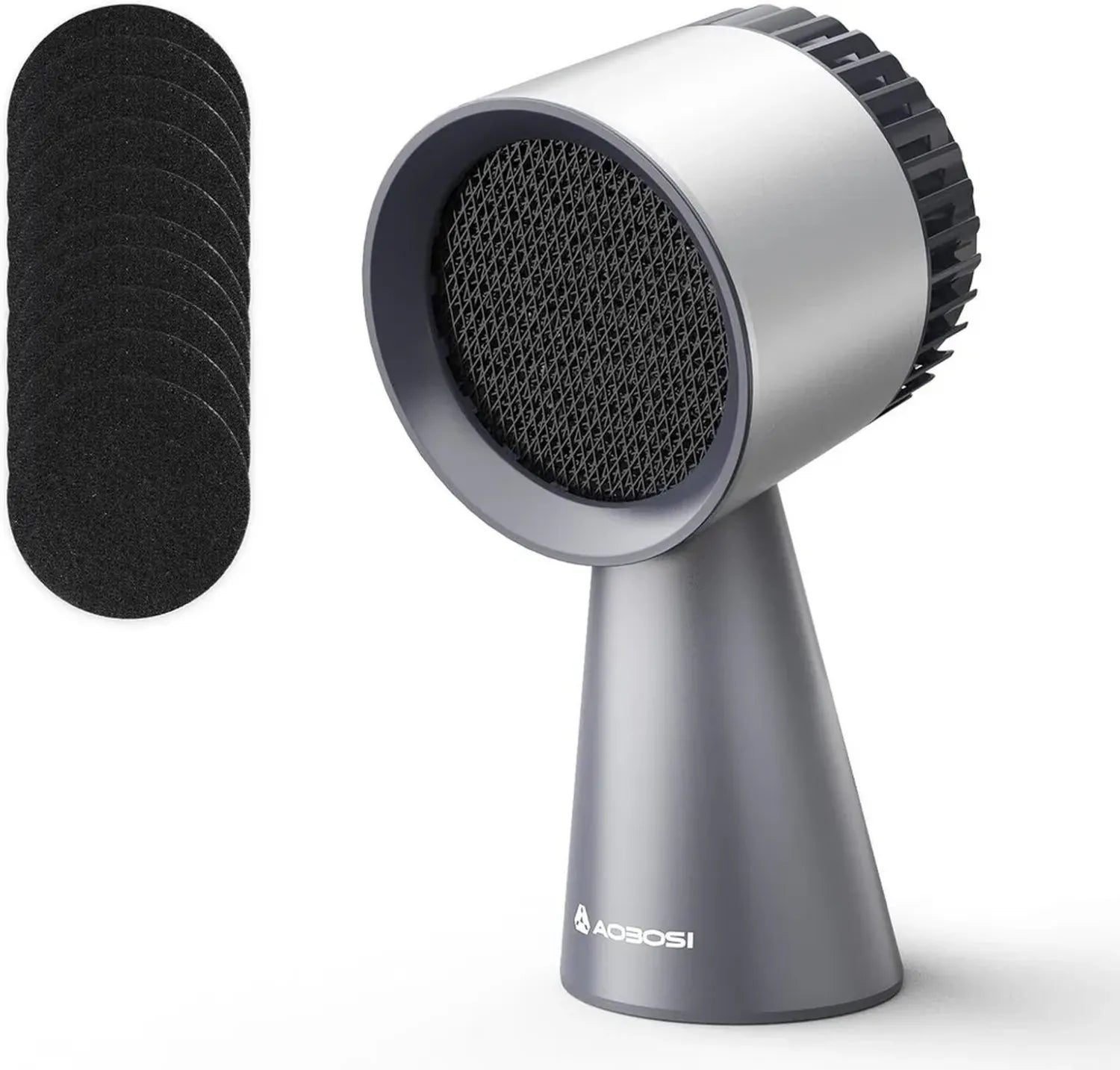 Aspiratore Portatile AAOBOSI per Cucina, Ventola a 3 Velocità, Filtro Rimovibile, Facile Pulizia, Ideale per Piccole Cucine e Camper