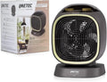 Termoventilatore Silenzioso Imetec Eco, Riscaldatore Elettrico, Risparmio Energetico del 35%, 2100W, Antigelo, Regolazione della Temperatura, 4 Modalità, Termostato Integrato