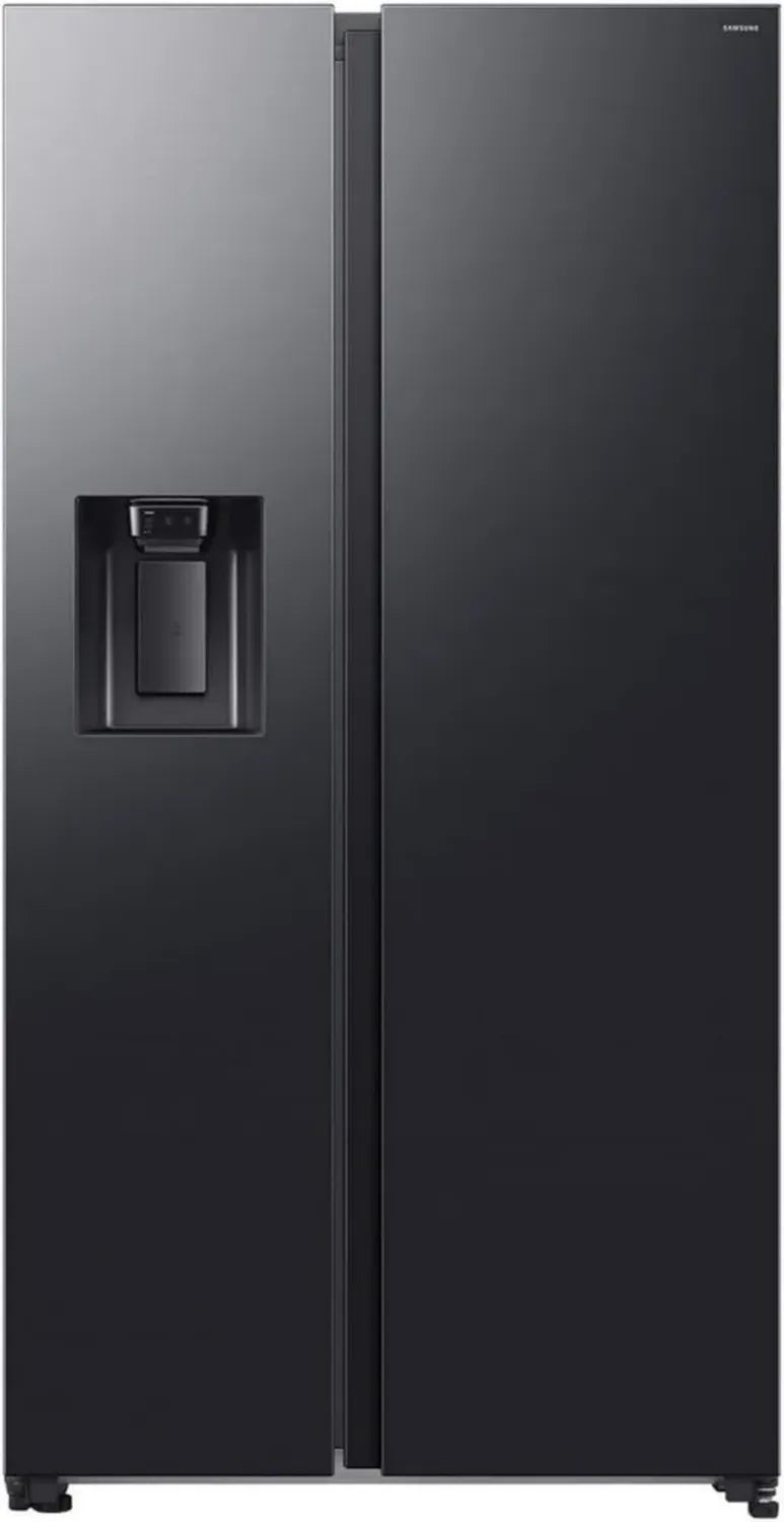 Samsung Frigorifero Side by Side 635L con Dispenser e AI, Antracite
