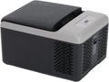 Frigorifero Portatile Alpicool C9PT 9L per Auto e Campeggio, Mini Freezer Elettrico a Compressore, Nero