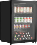 Frigorifero Silenzioso per Bevande METRO Professional 118L, Porta in Vetro, Ripiani Regolabili, Serratura Sicurezza, Ideale per Ufficio e Bar
