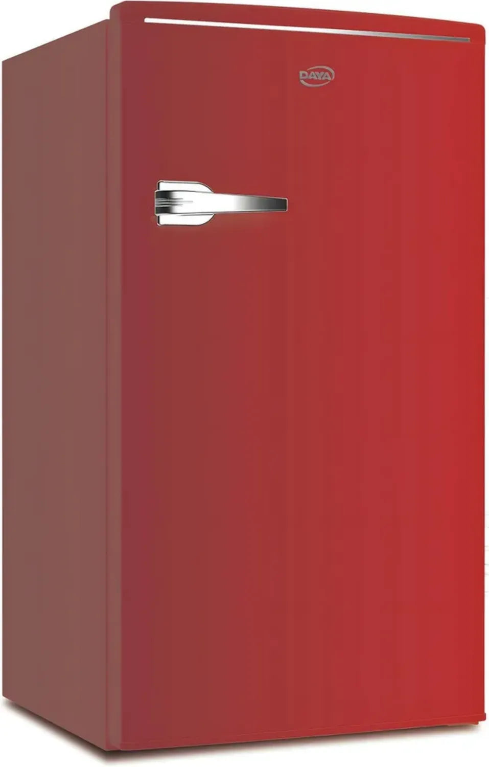 Frigorifero da Tavolo Vintage Daya 85L, Classe E, Zero Gradi, Rosso