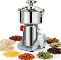 Mulino Elettrico 3000W, Macinatore 800G in Acciaio Inox per Spezie, Erbe e Cereali