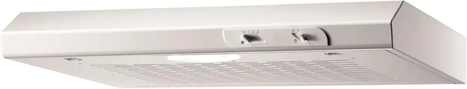 Respekta Cappa da Incasso 60cm, Metallo Bianco, Espulsione e Ricircolo Aria, Modello DH620WL