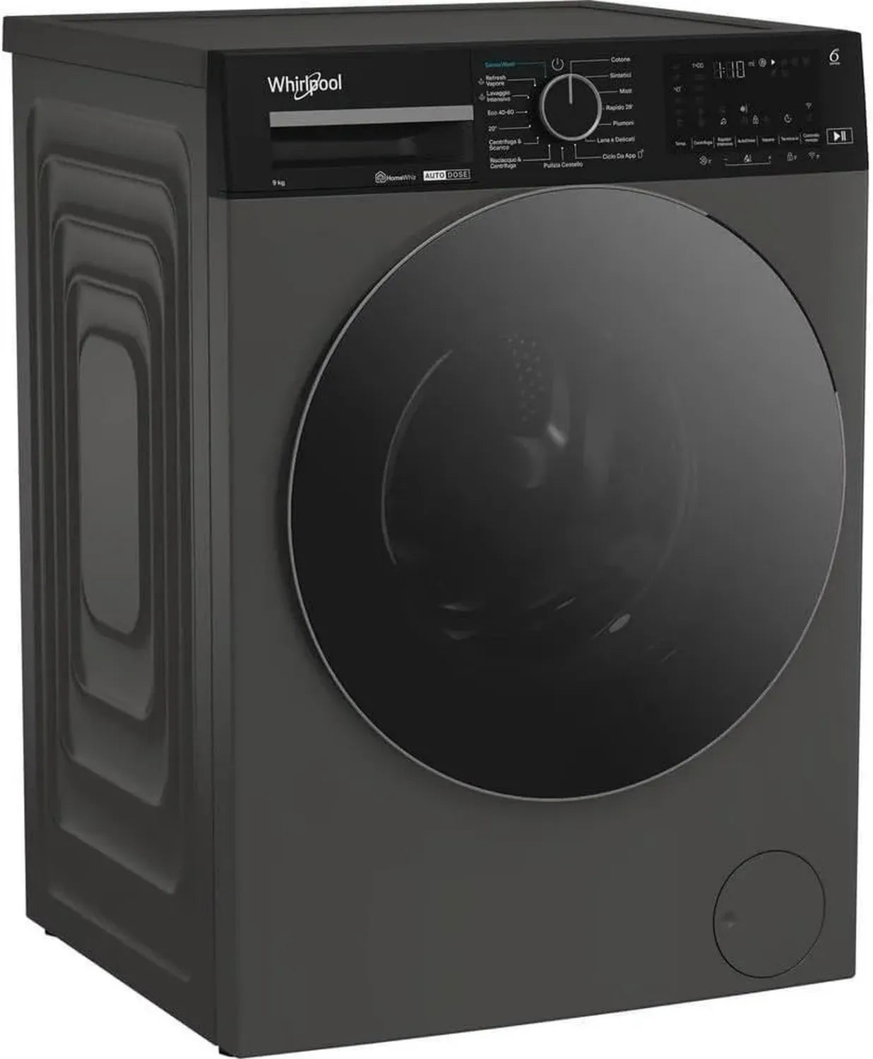 Lavatrice Whirlpool 9 kg WiFi Smart SenseWash - WPM 911G